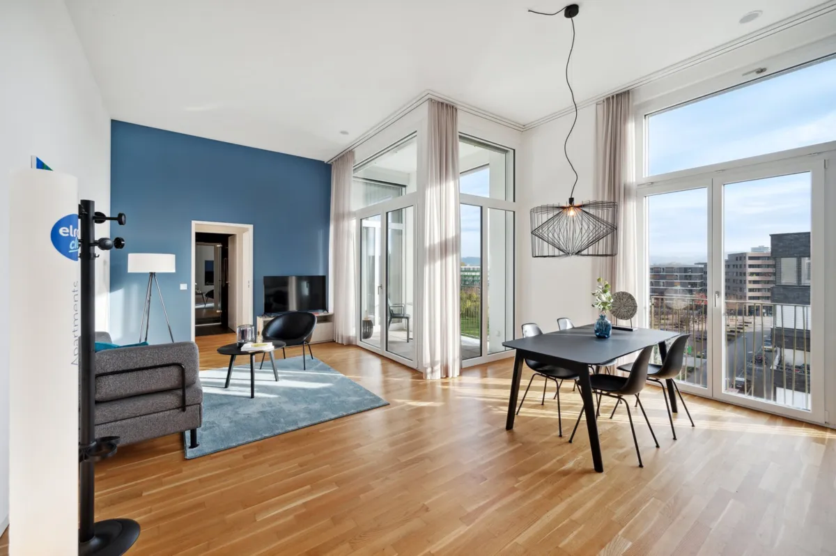 Möblierte Wohnung im Erlenmattquartier