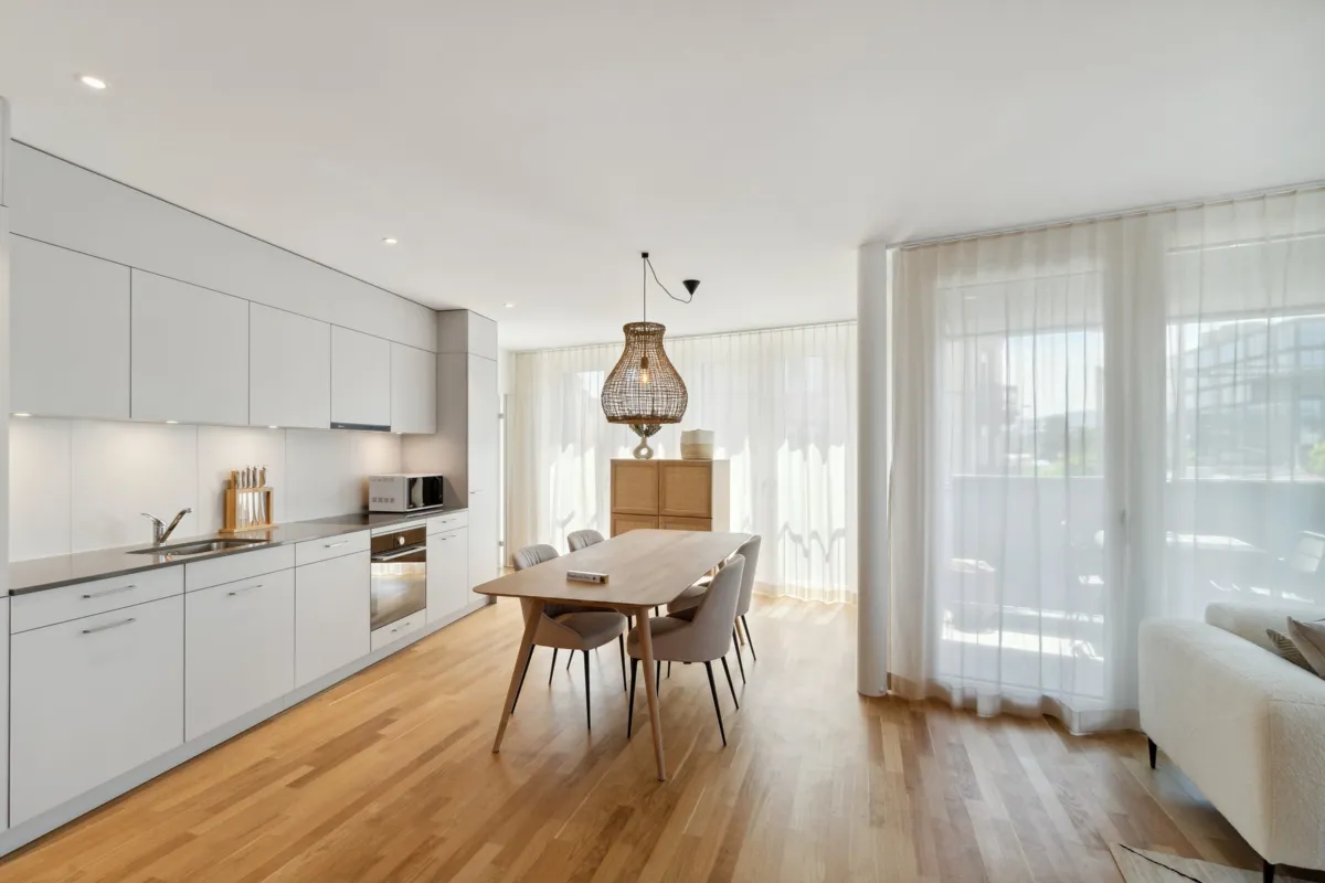 Möblierte Wohnung im Tower Münchenstein