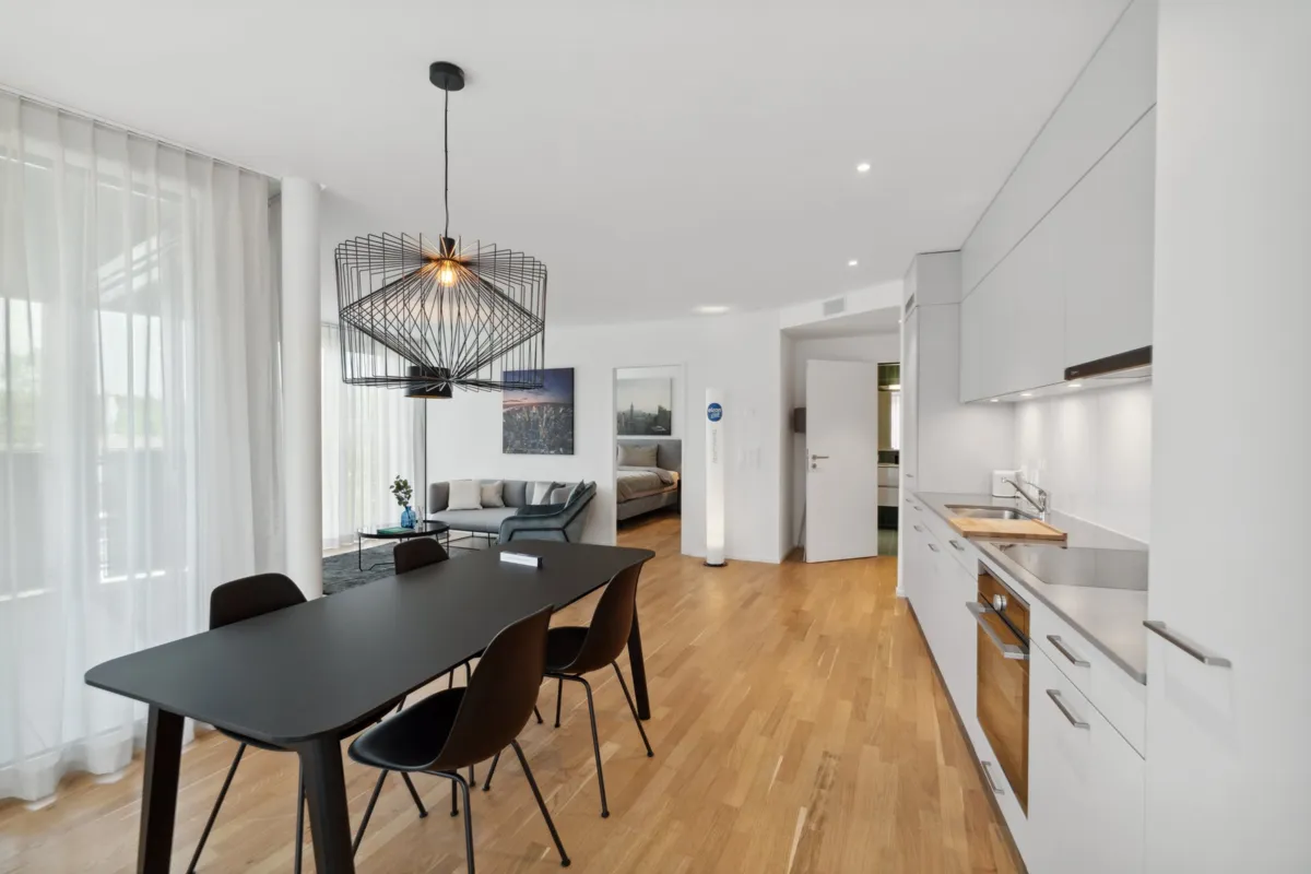 Möblierte Wohnung im Tower Münchenstein gallery