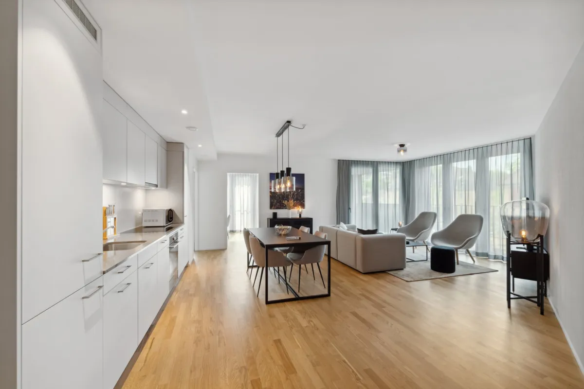 Möblierte Wohnung im Tower Münchenstein