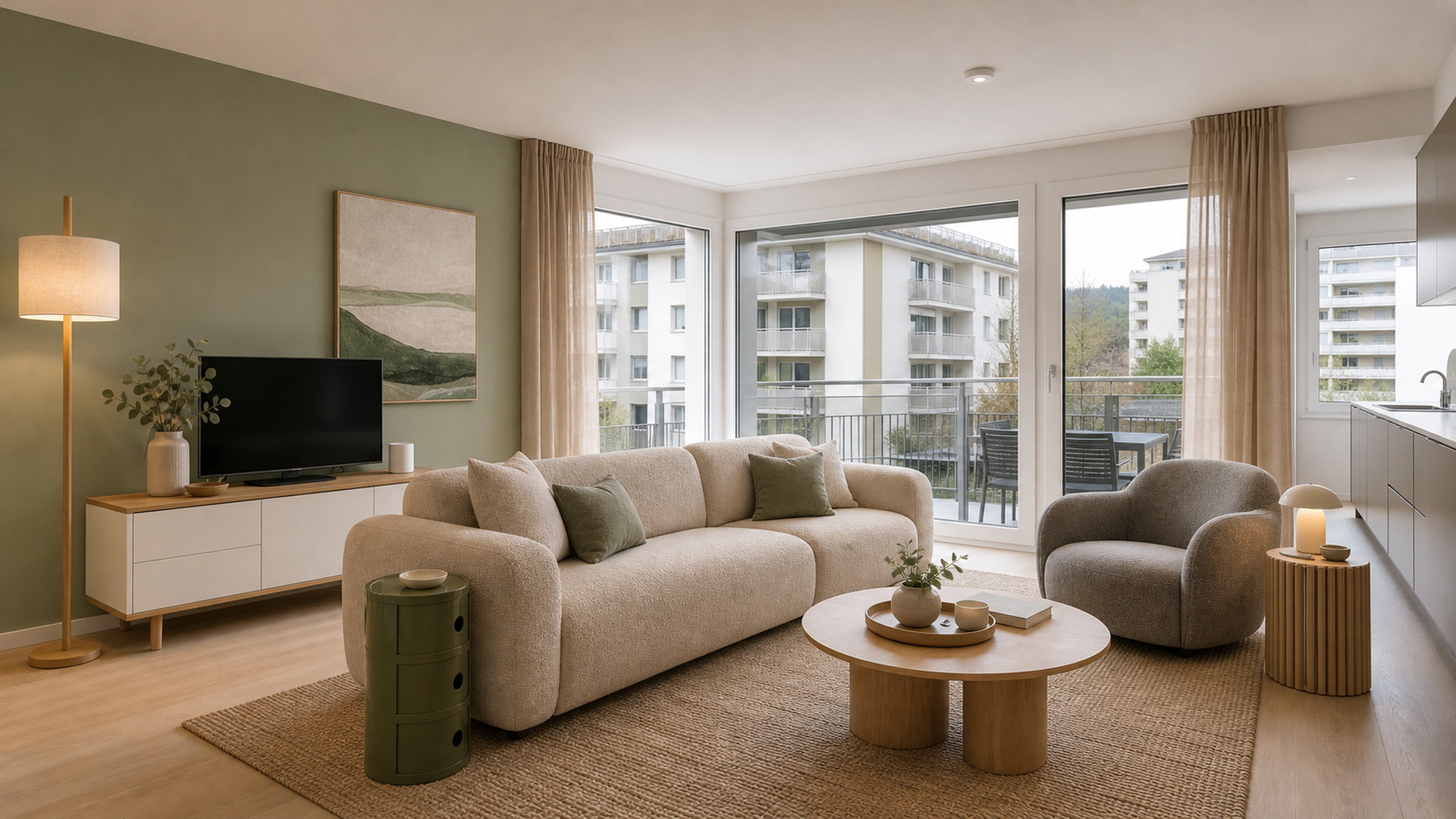 Möbliertes Apartment im LOU Luzern