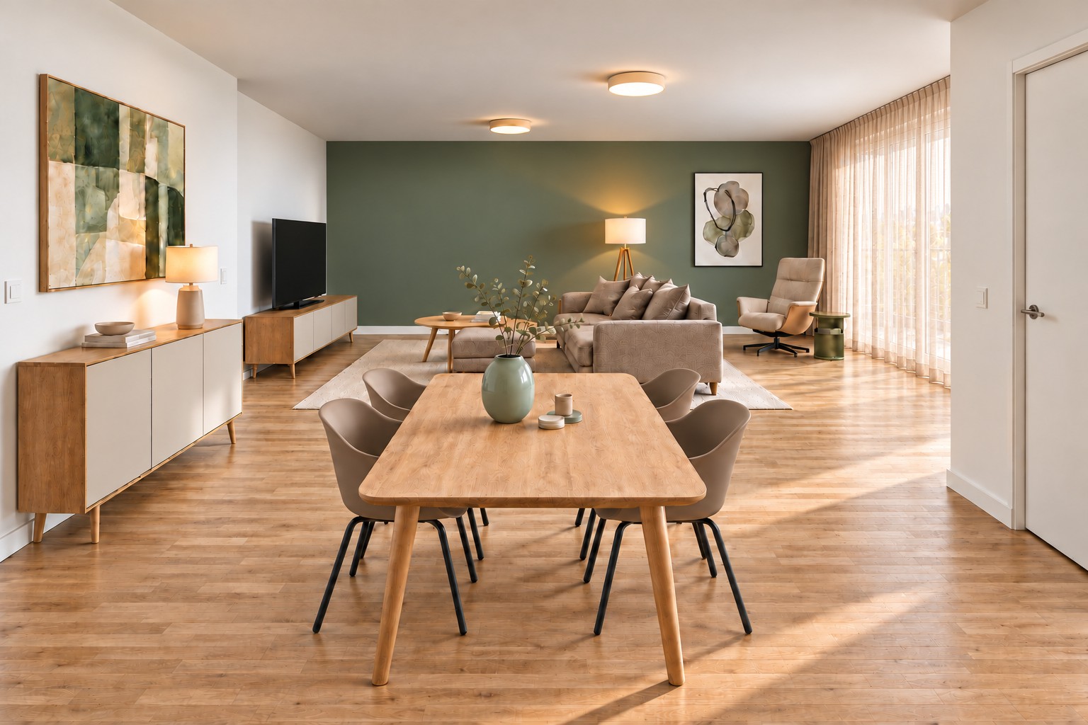 Möbliertes 4.5-Zimmer-Apartment im LOU Luzern